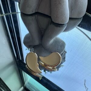 Gold Teardrop Earrings